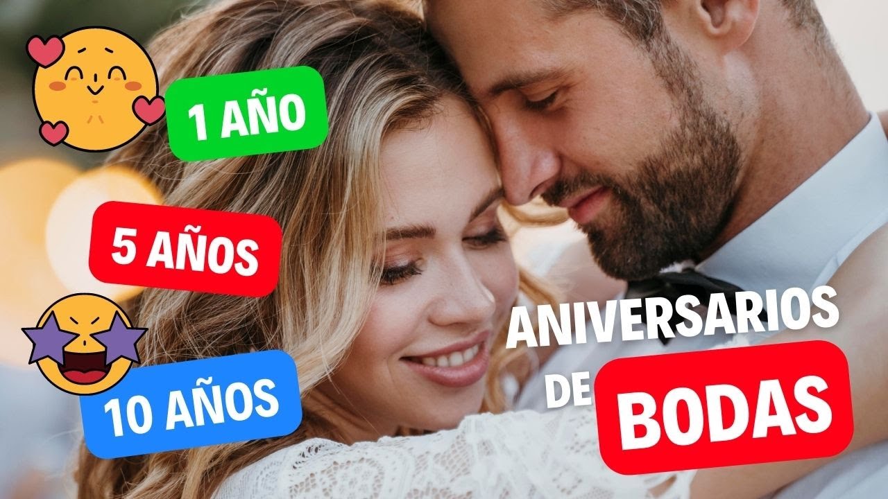 10 años de casados bodas de