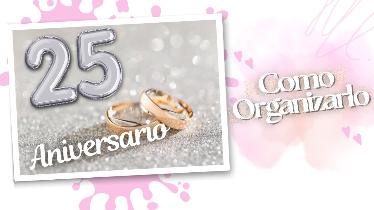 25 años de casados bodas de plata