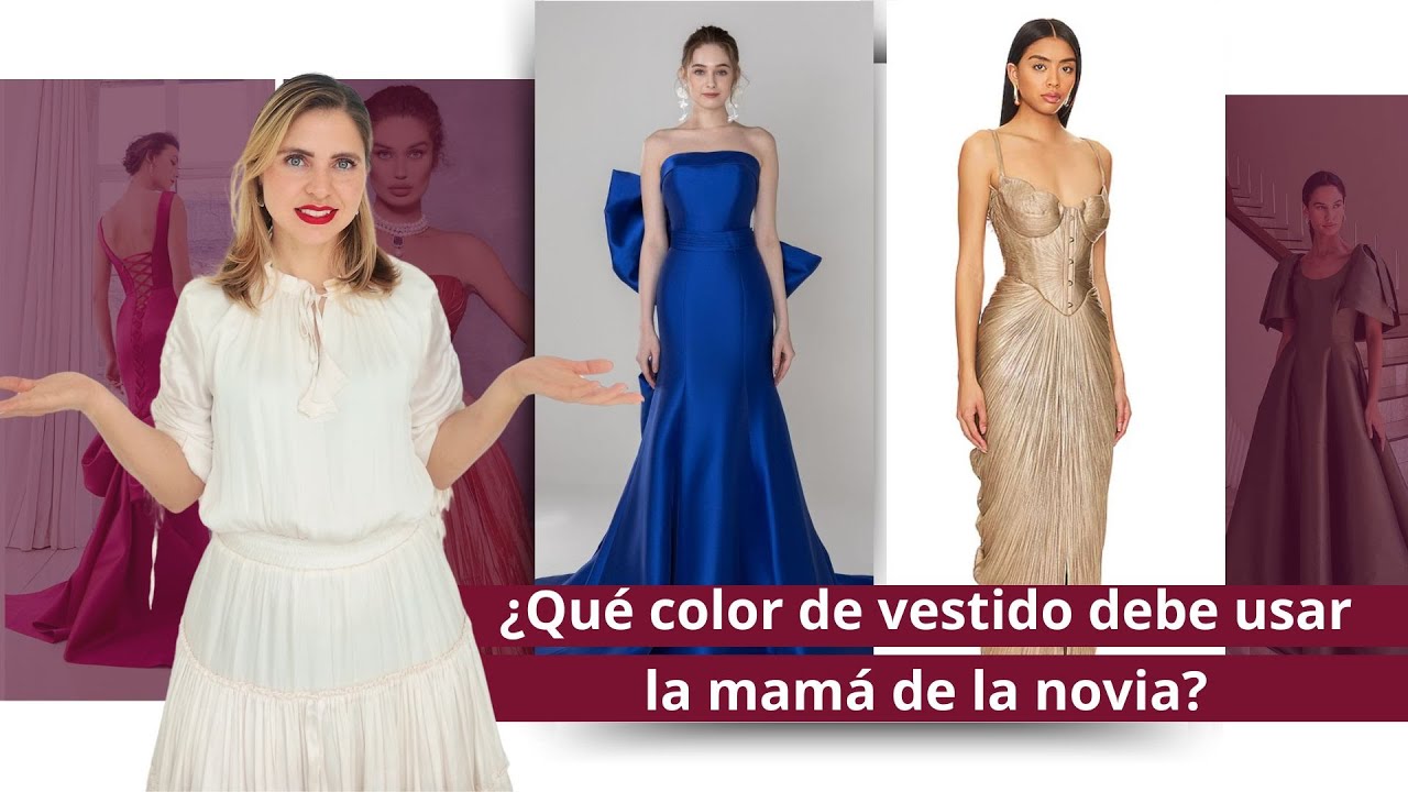 colores de vestidos para mama del novio