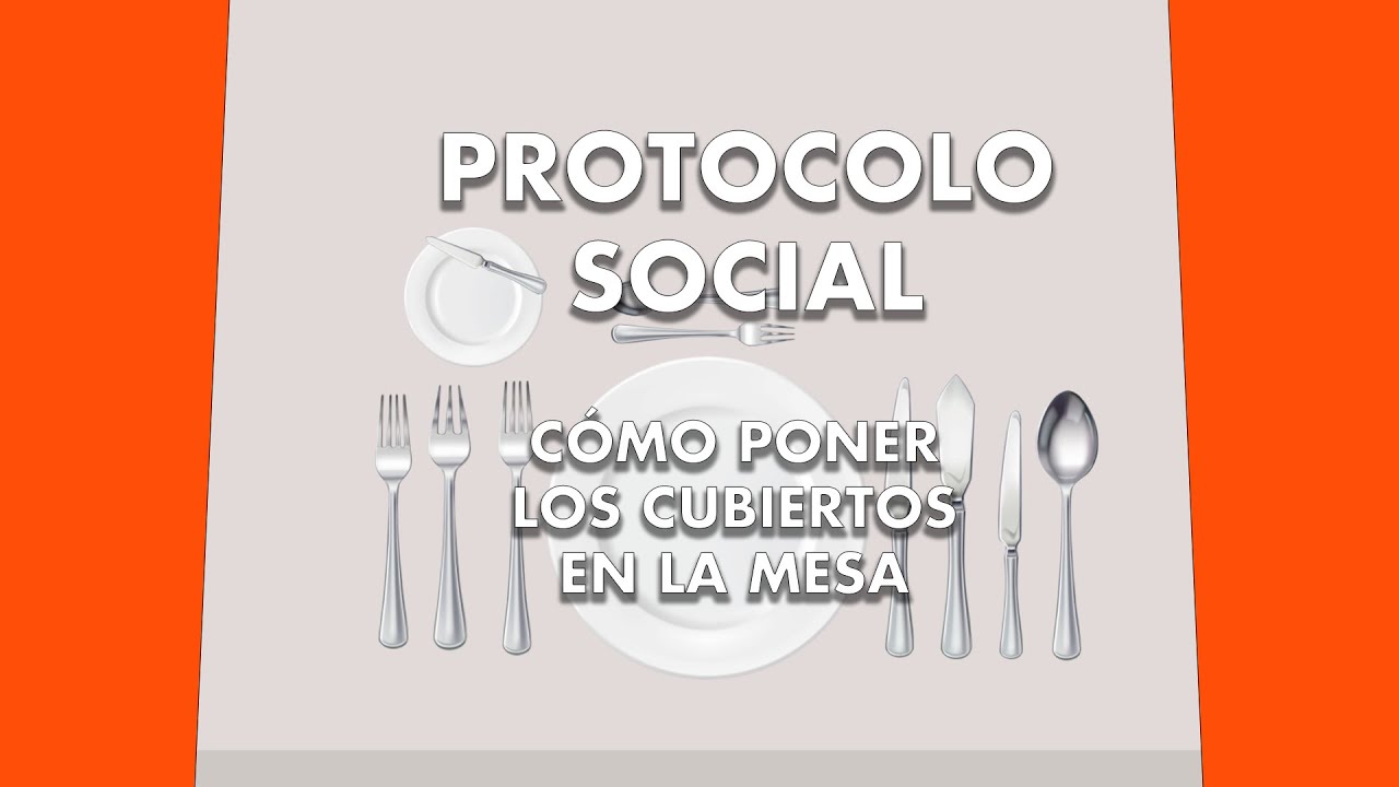como se acomodan los cubiertos en la mesa