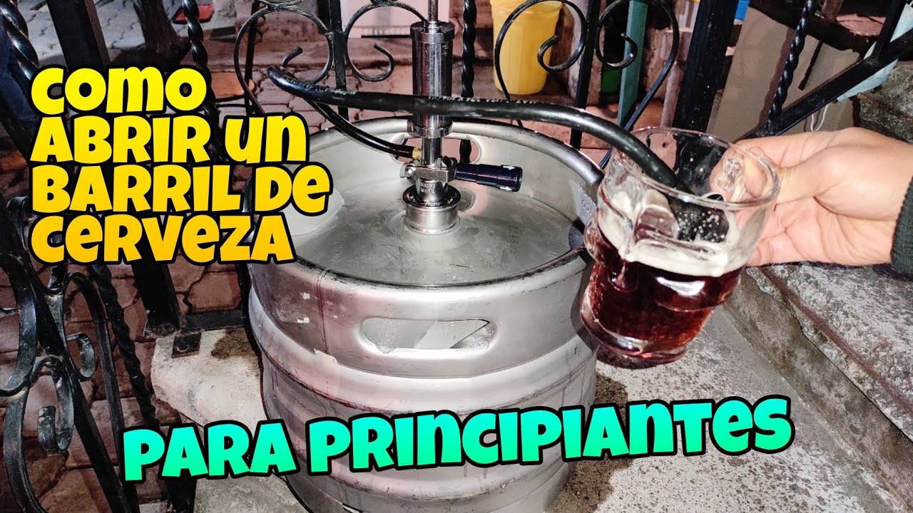 cuantos litros trae un barril de cerveza