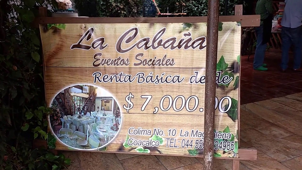 la cabañita salon de eventos sociales y fiestas