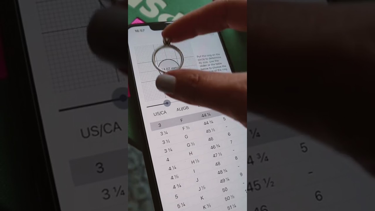 tallas de anillos españa en cm