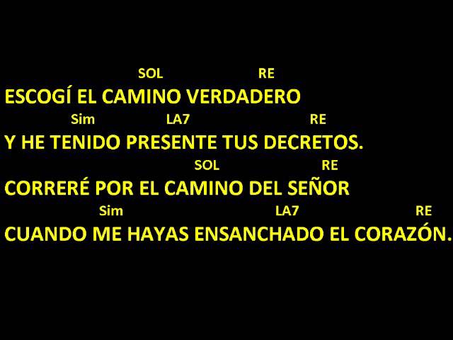 tu palabra me da vida letra