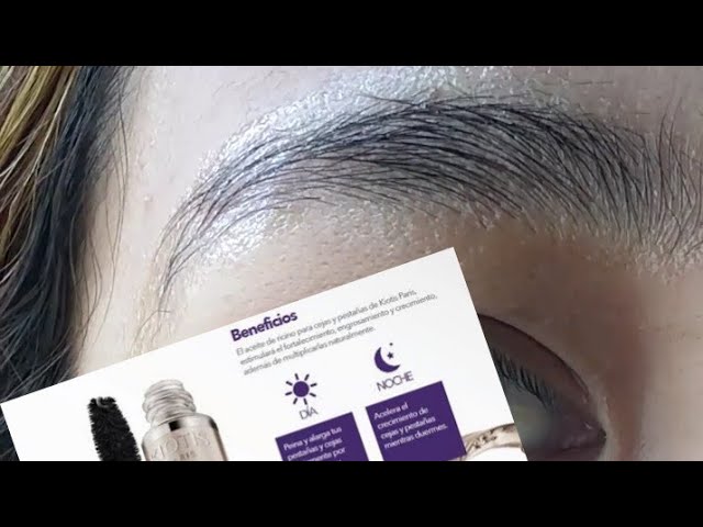 aceite de ricino para las cejas