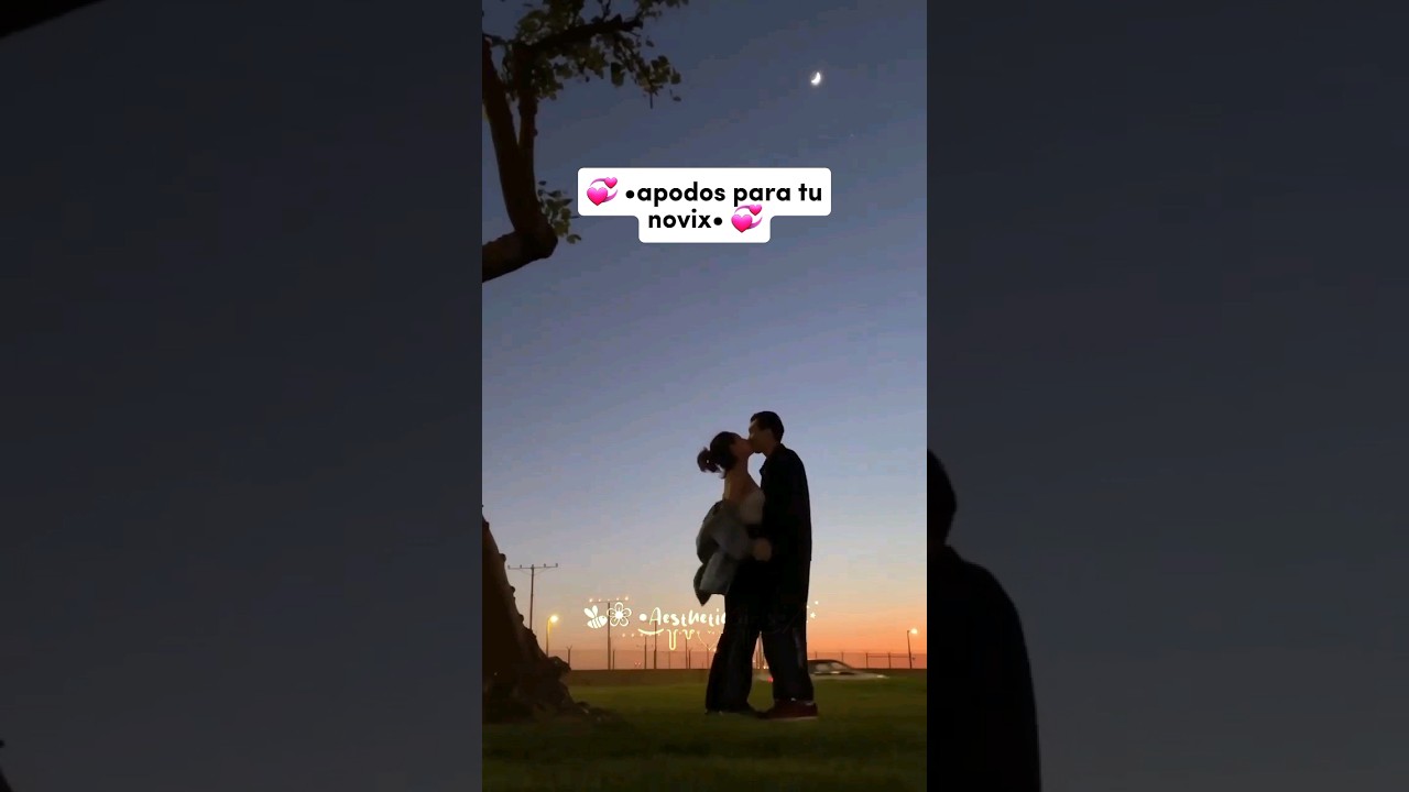 apodos de amor para mi novio