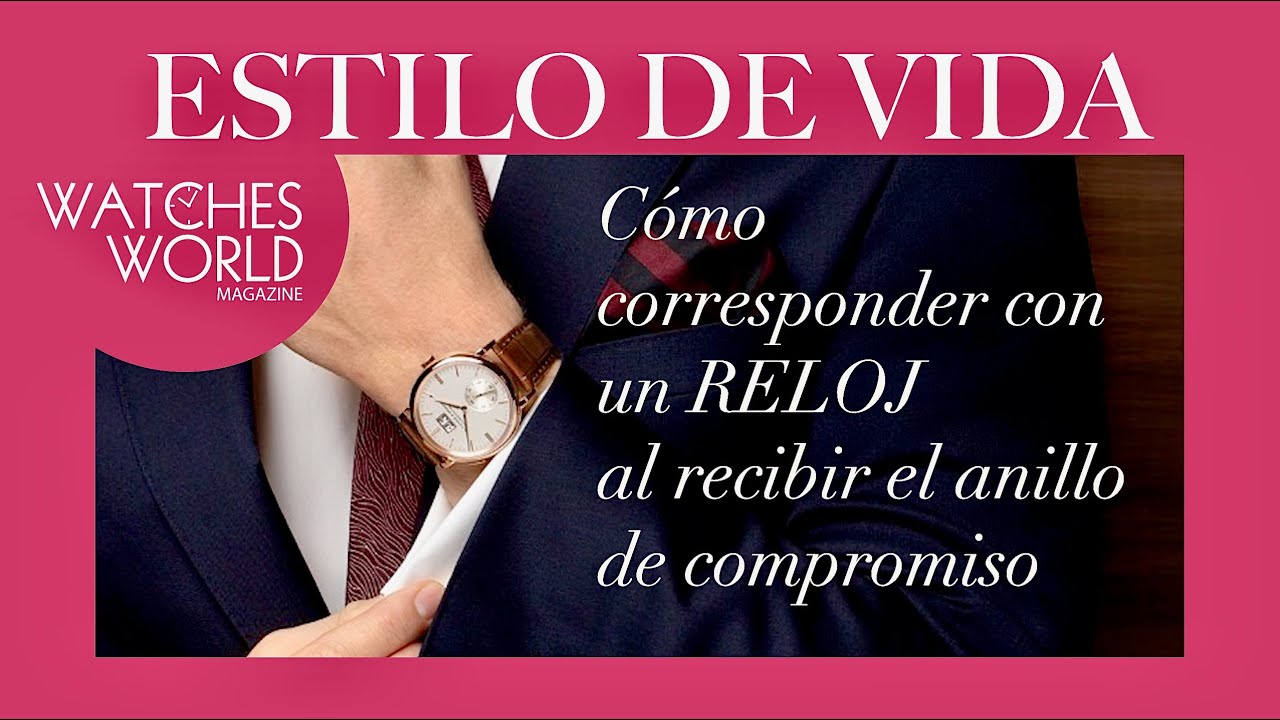 como regalar un reloj a mi novio