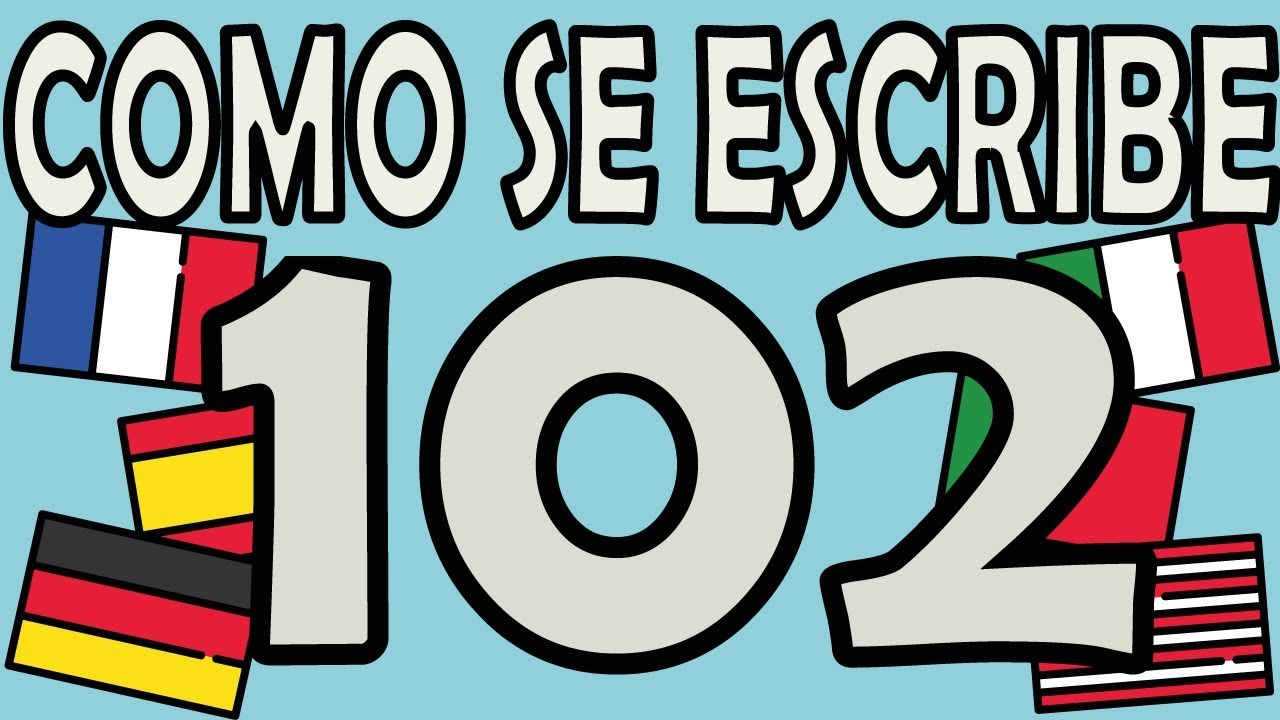 como se escribe 102 en letras