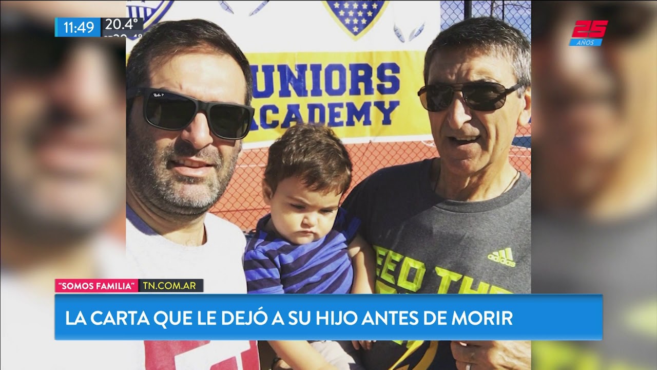 despedida a un padre que fallecio