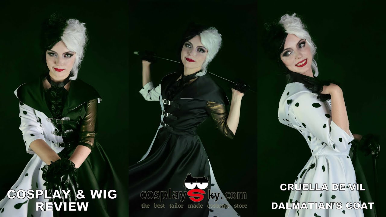 disfraz de cruella de vil para mujer