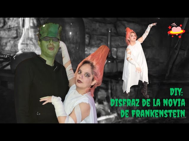 disfraz de frankenstein y su novia