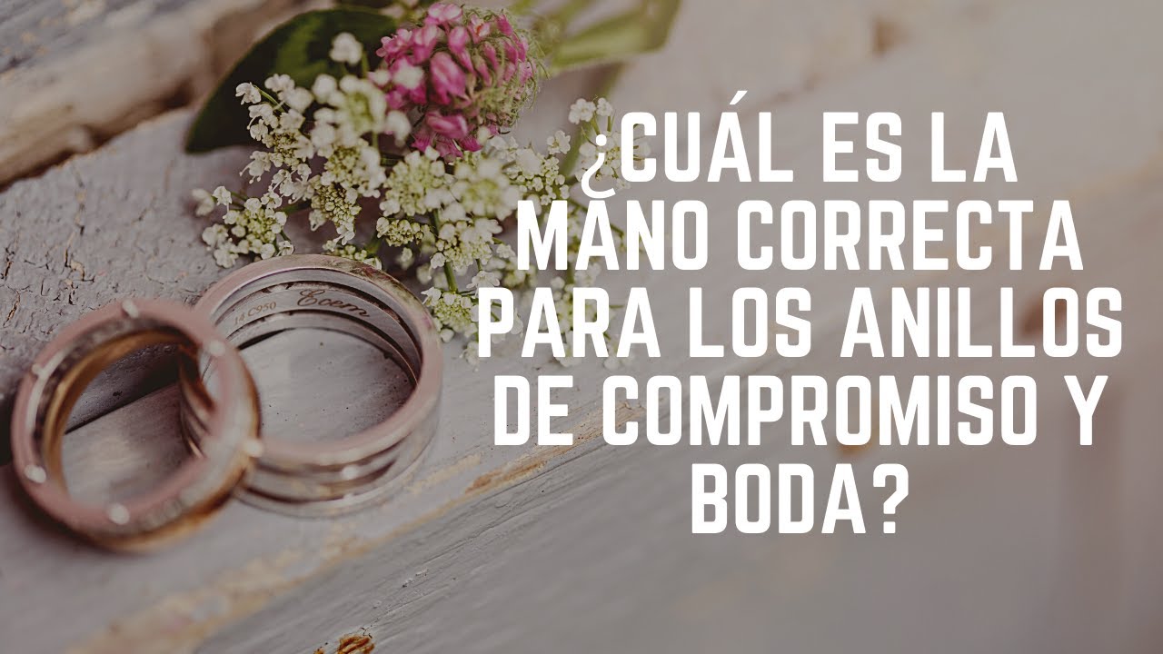 en que mano se pone la alianza de casado