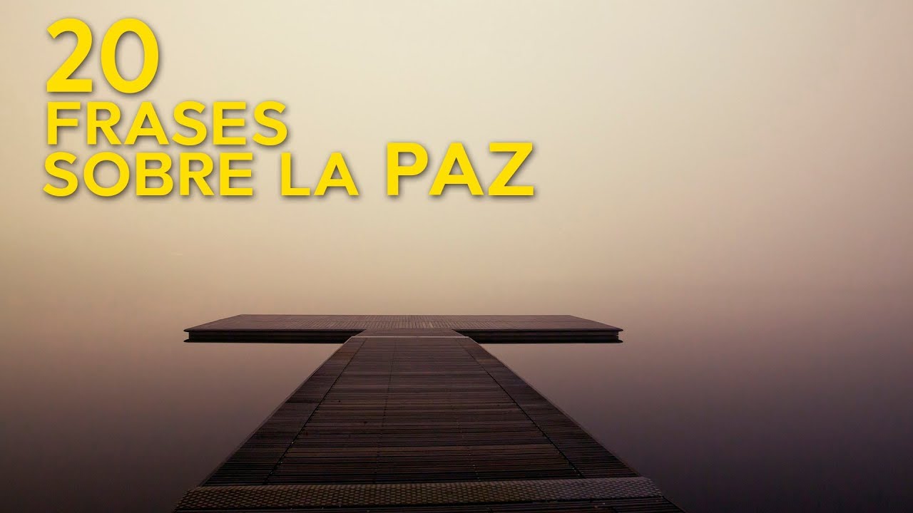 frases de la paz y amor
