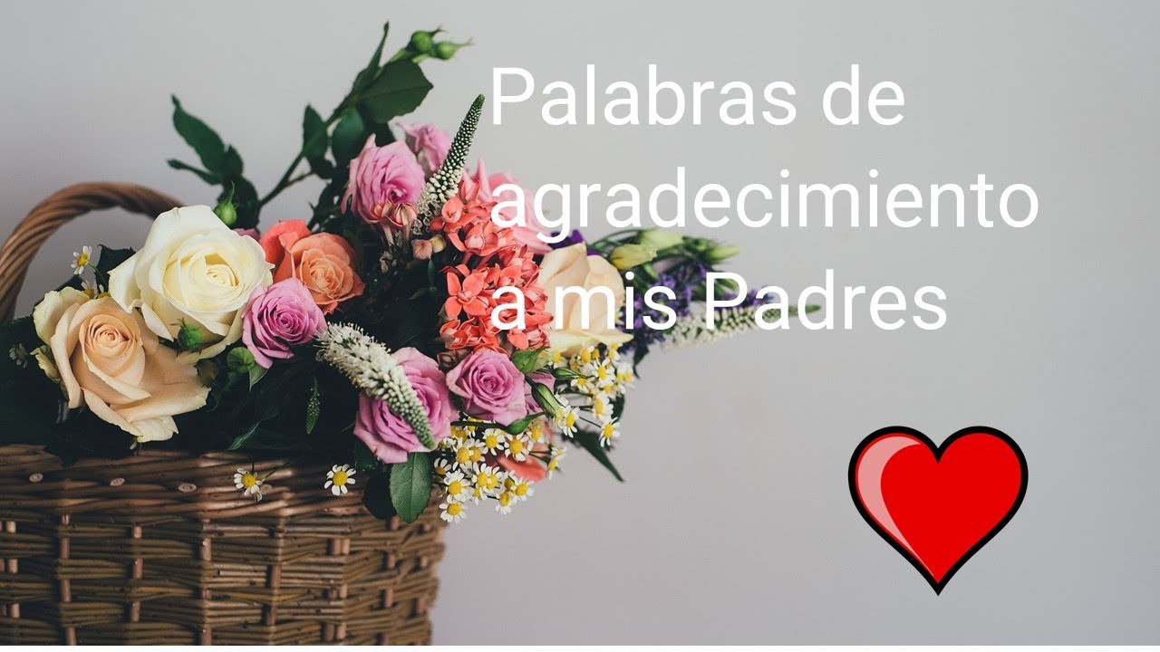 frases para mis padres de agradecimiento