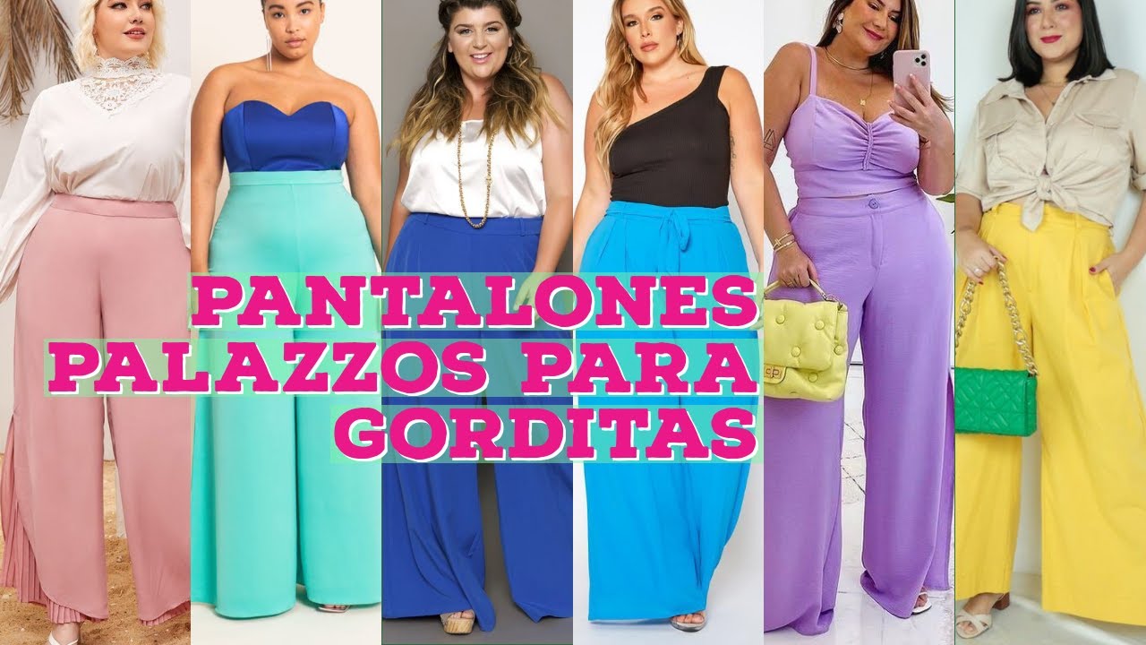 gorditas trajes pantalon mujer fiesta tallas grandes