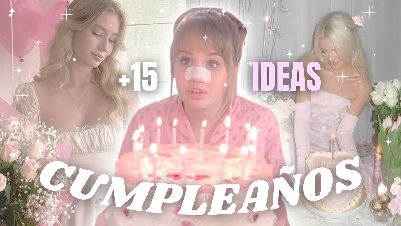 ideas para festejar cumpleaños en casa