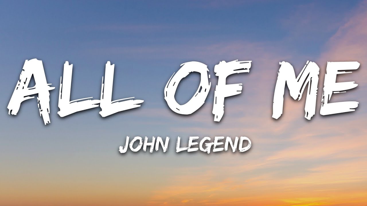 letra all of me john legend