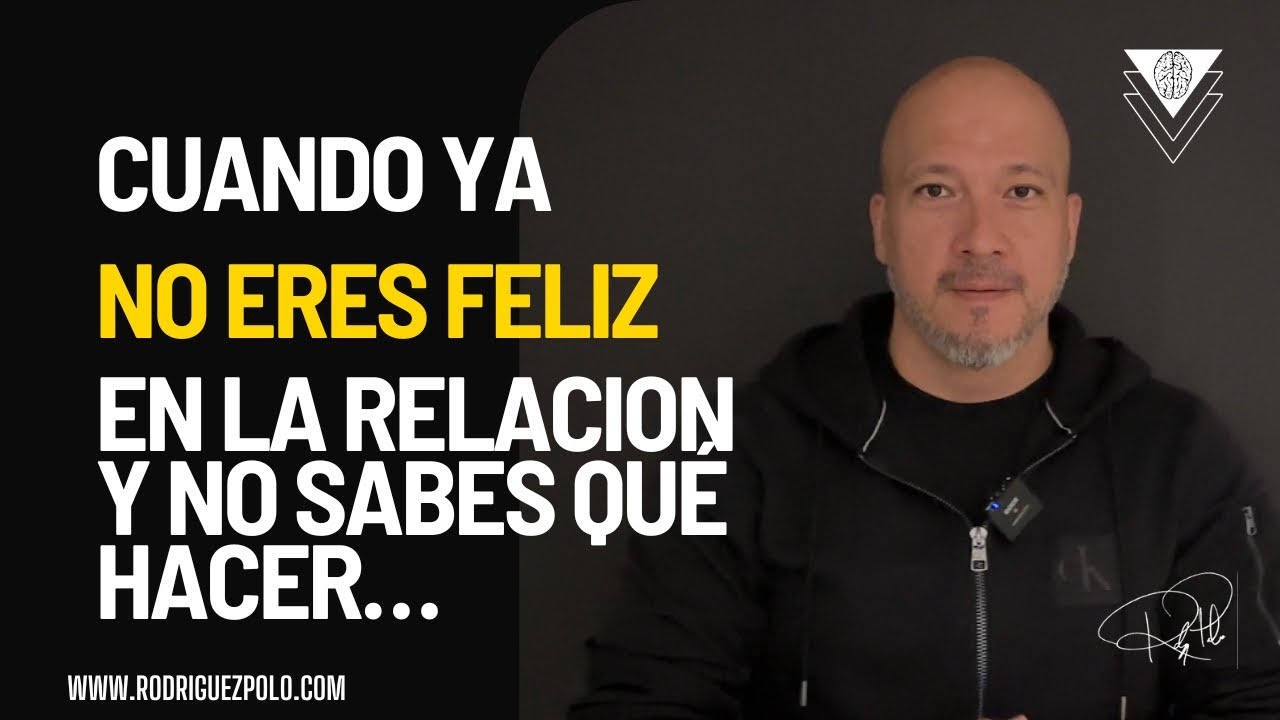 no soy feliz con mi pareja pero no puedo dejarlo