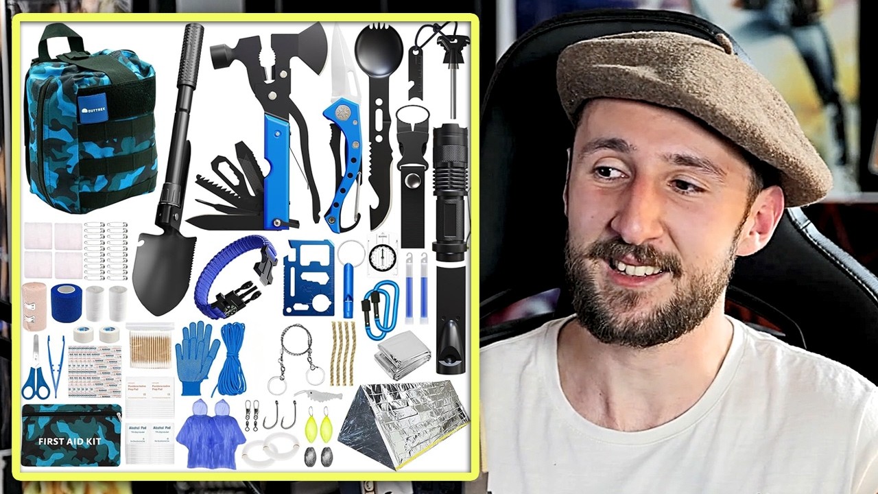 que lleva un kit de supervivencia