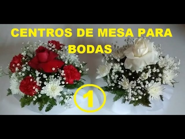 ramo de flores para centro de mesa