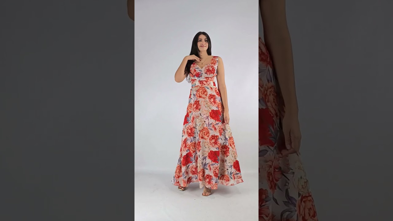 vestidos estampados para boda de dia