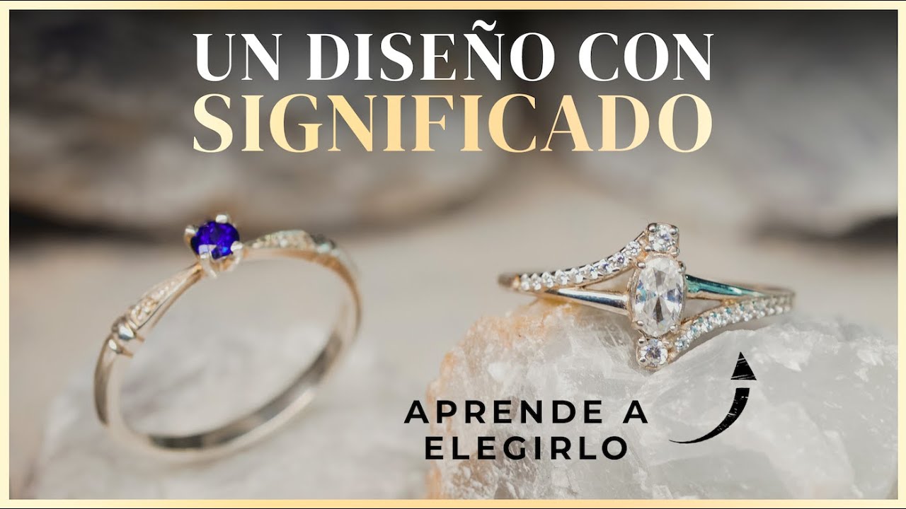 anillos de compromiso sencillos para mujer