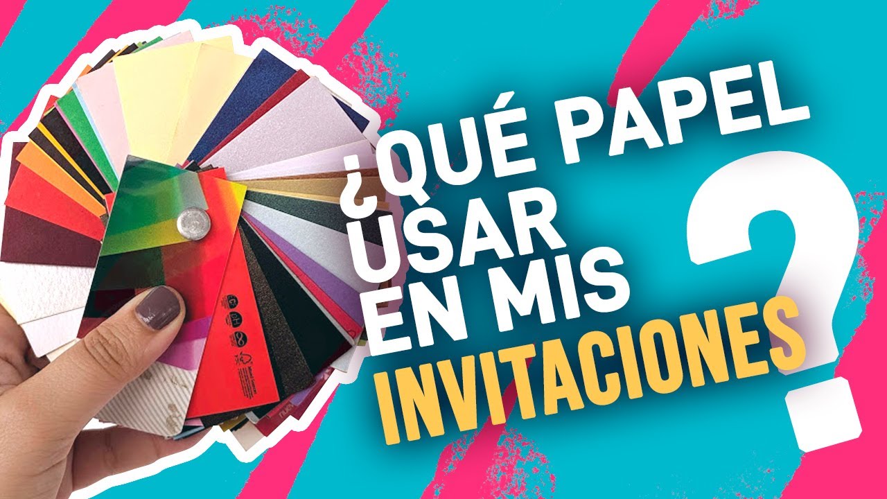 como se llama el papel para invitaciones