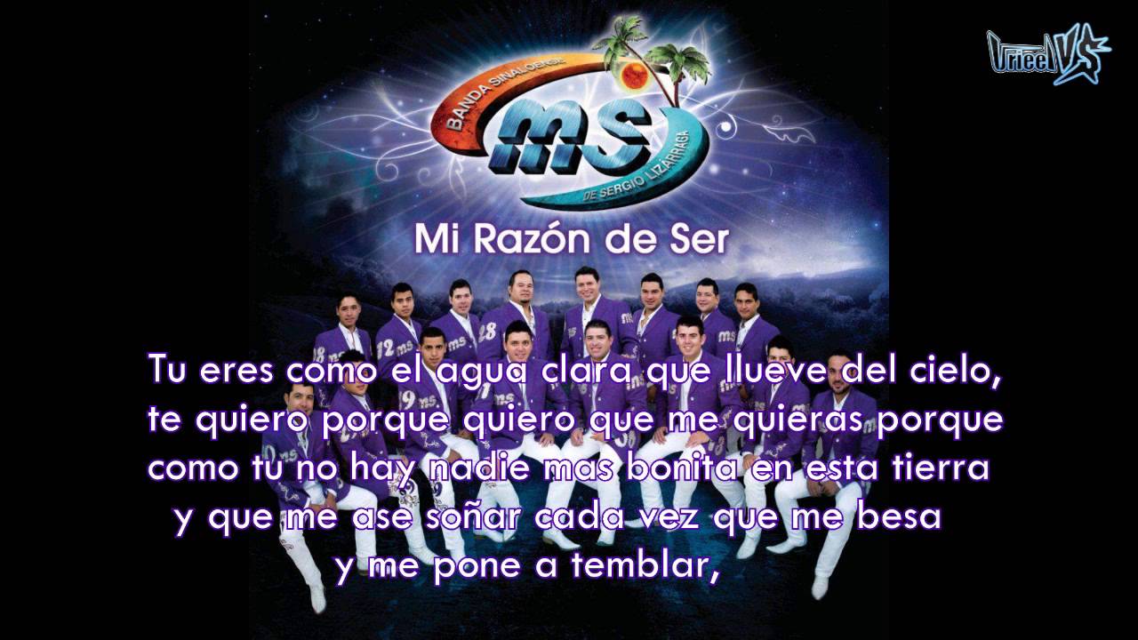 eres mi razon de ser letra