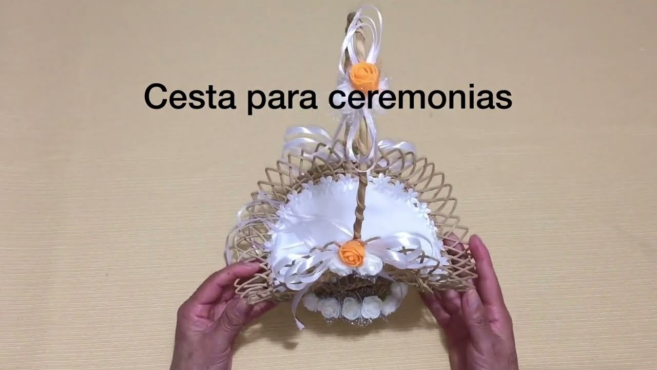 ideas para llevar las arras en una boda