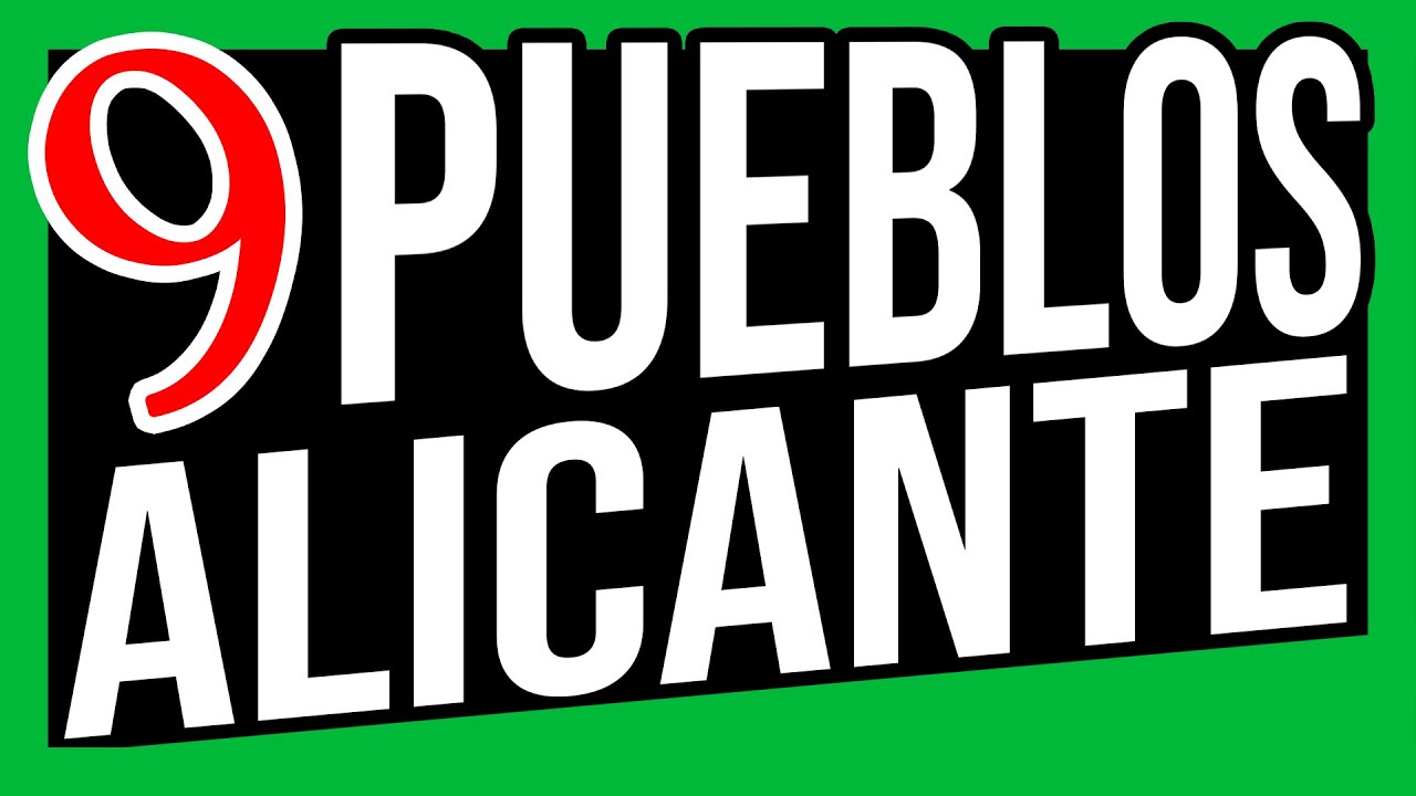 los pueblos más bonitos de alicante