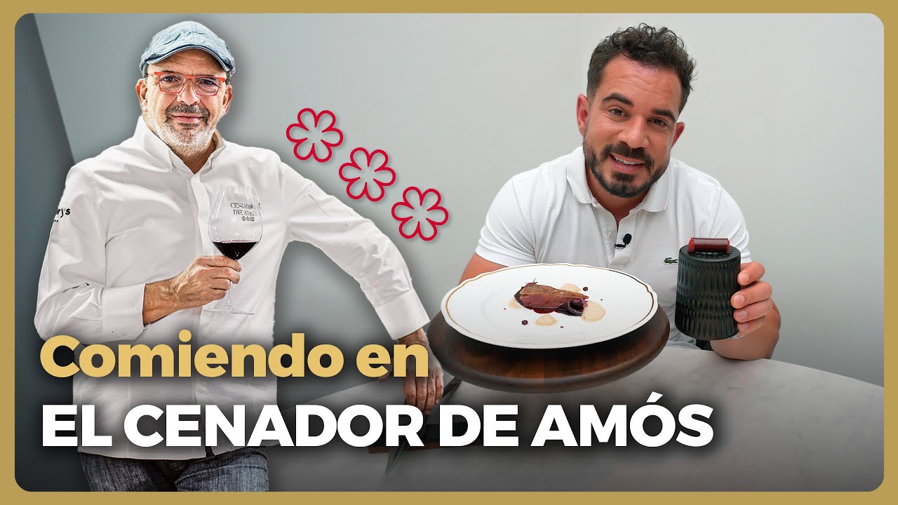 menú de restaurante cenador de amós