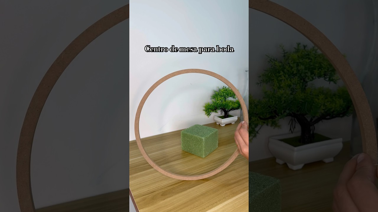 original centro de mesa par boda