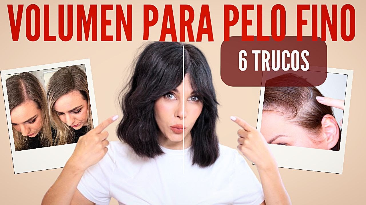 peinados pelo fino y poca cantidad