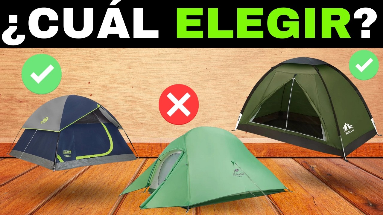 tienda de campaña para 2 personas