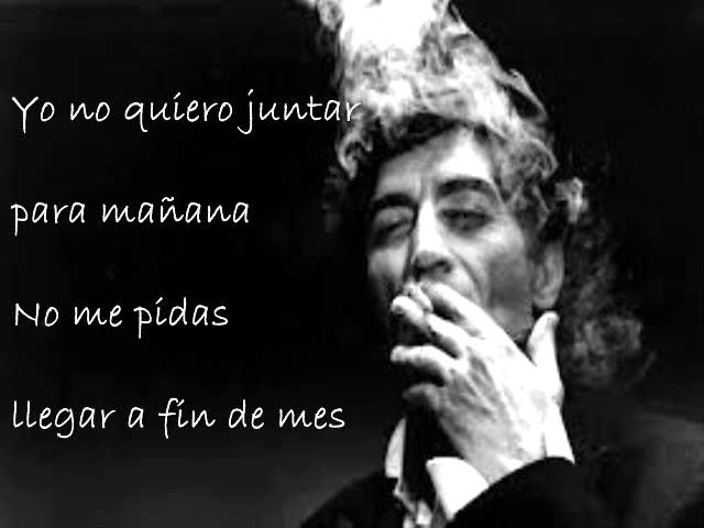 yo no quiero letra joaquin sabina