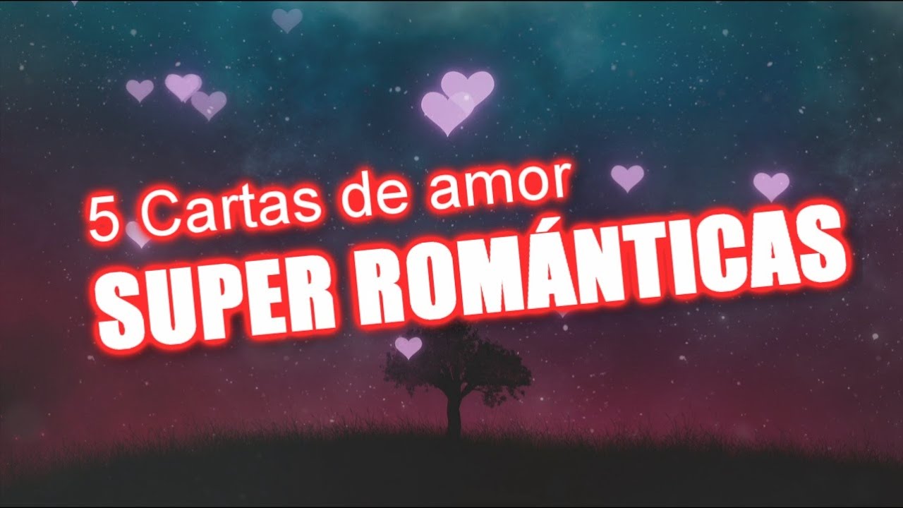 5 cartas de amor para mi novia