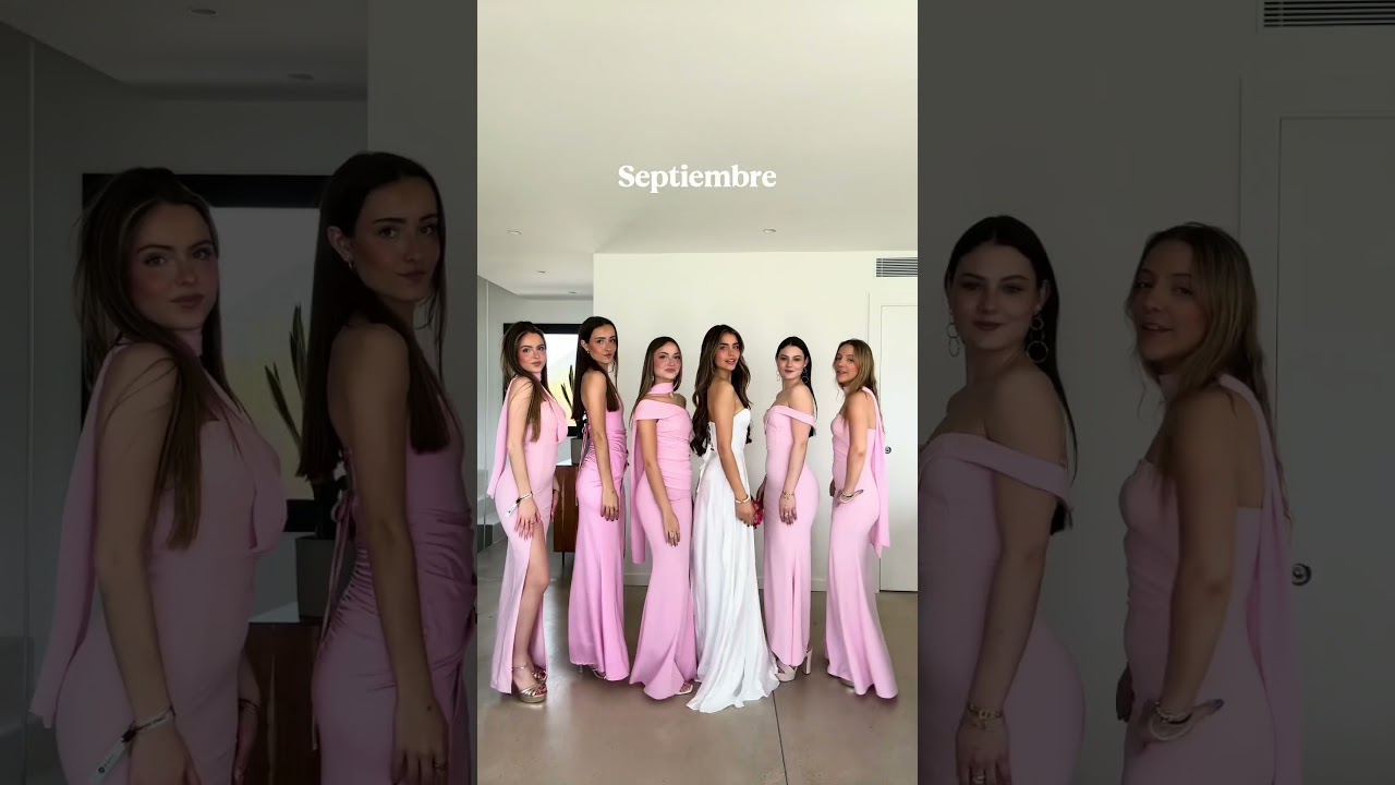 colores de vestidos para damas de honor de boda