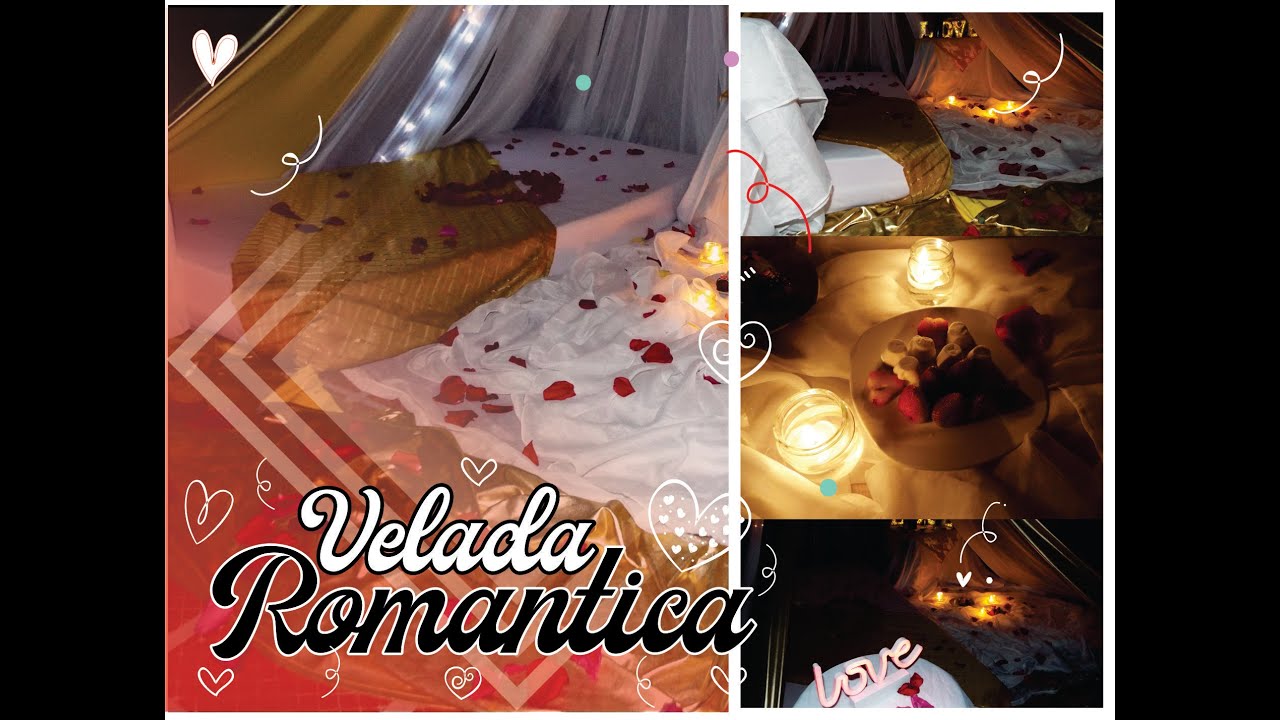 como preparar una noche romantica en casa