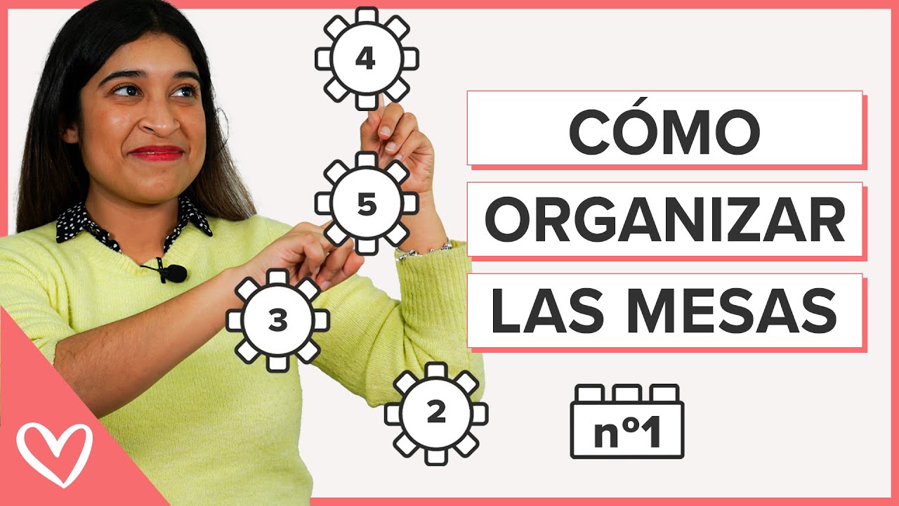 como ubicar mesas para un evento