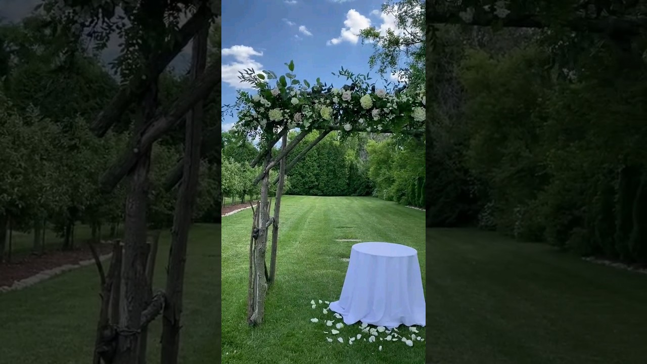 decoraciones de bodas al aire libre sencillas