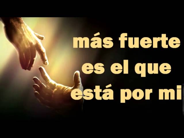 letra mayor es el que esta conmigo