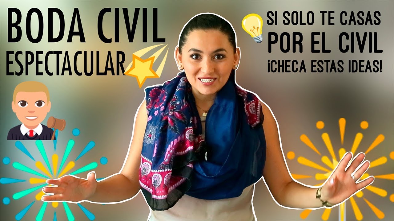 lista de preparativos para boda civil