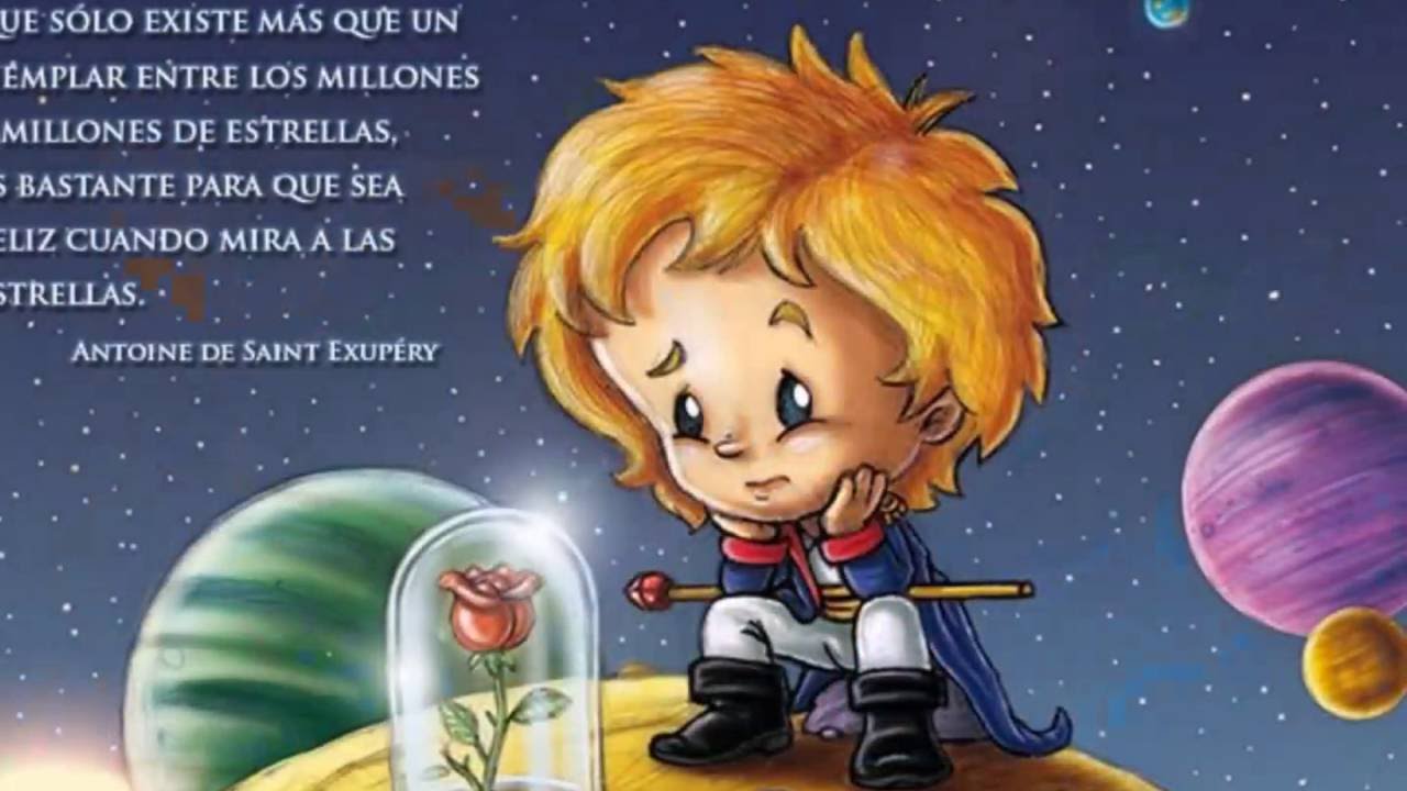 poema del principito y la rosa