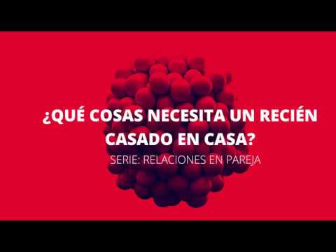 que cosas necesitan unos recien casados