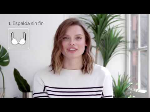 sujetador espalda al aire pecho grande