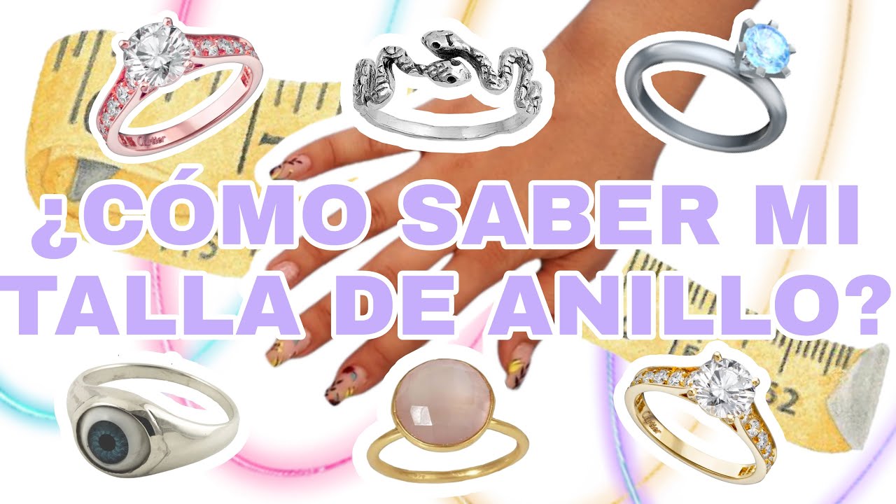 como se la talla de un anillo
