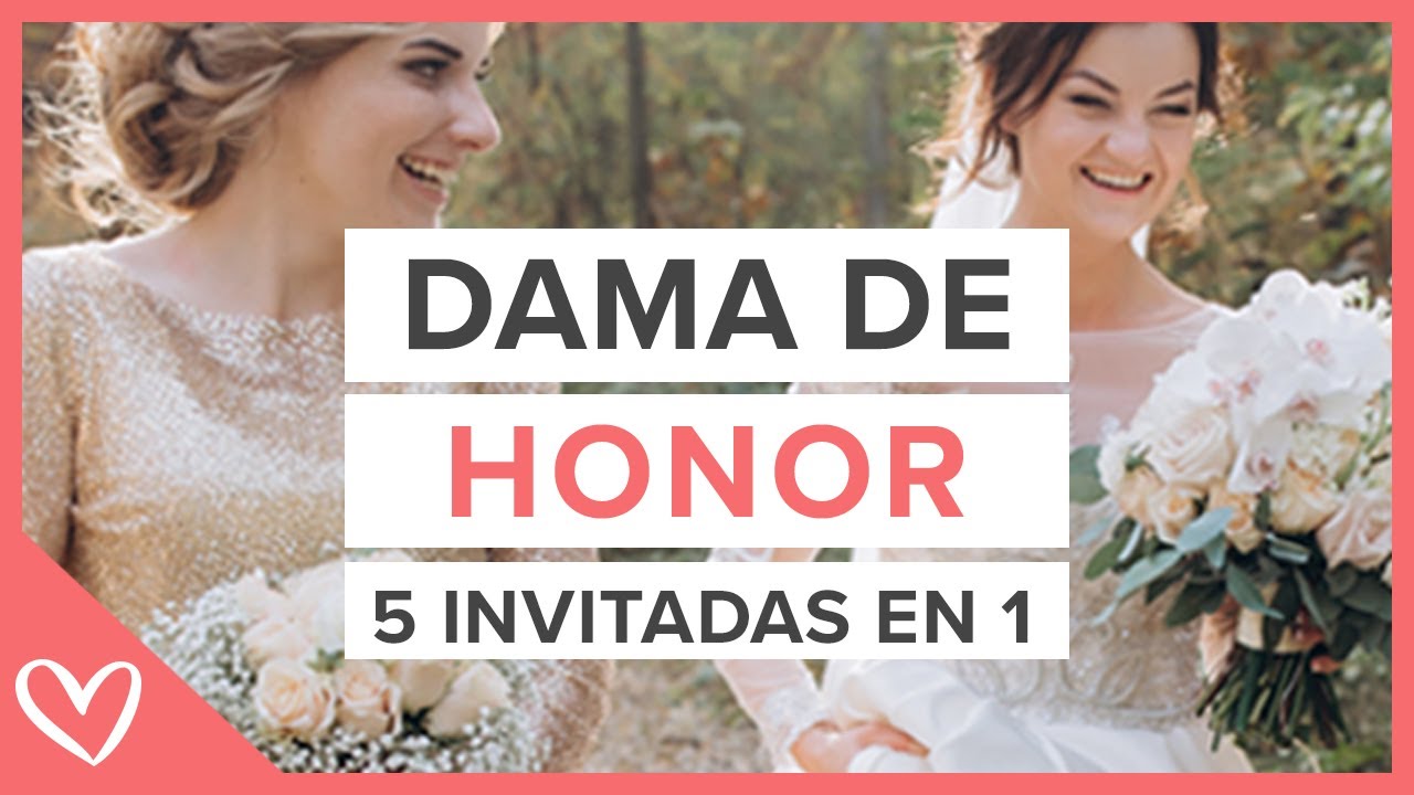 damas de honor para el novio