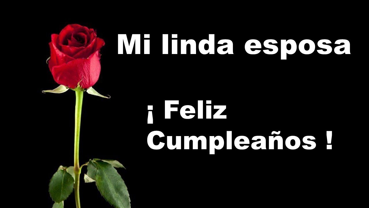 feliz cumpleaños a mi esposa poema
