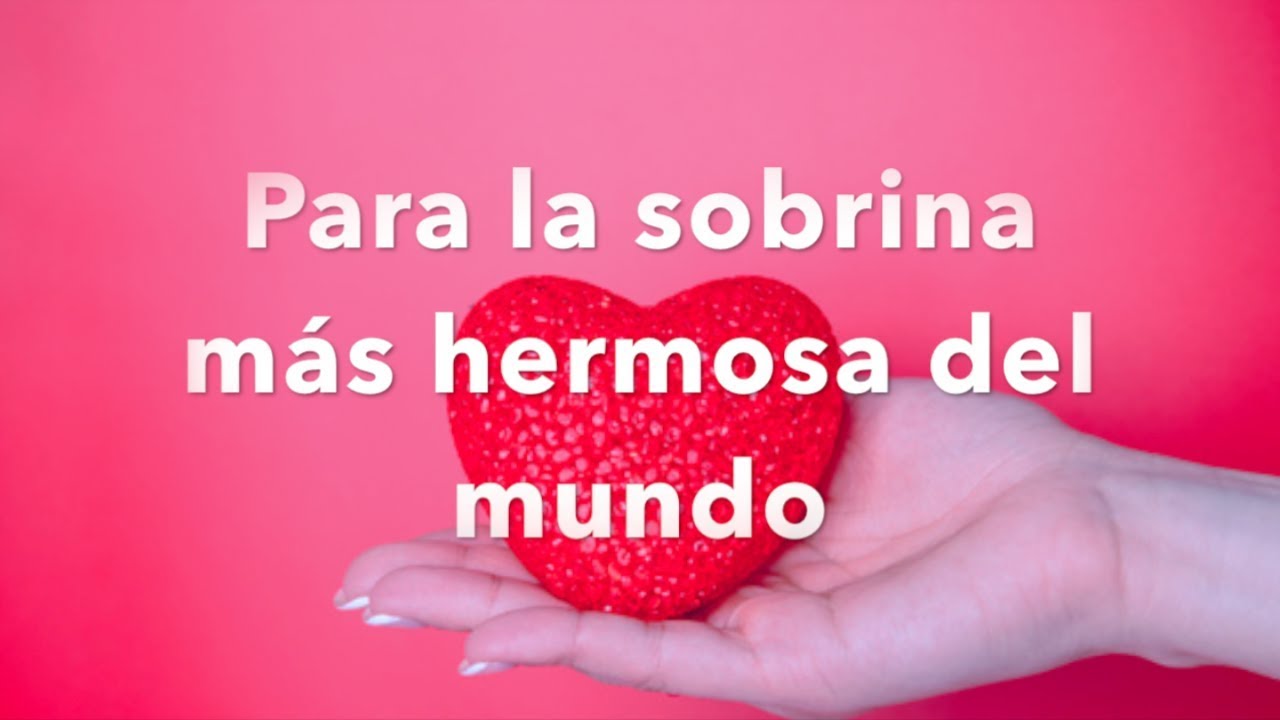 frases de amor a mi sobrina