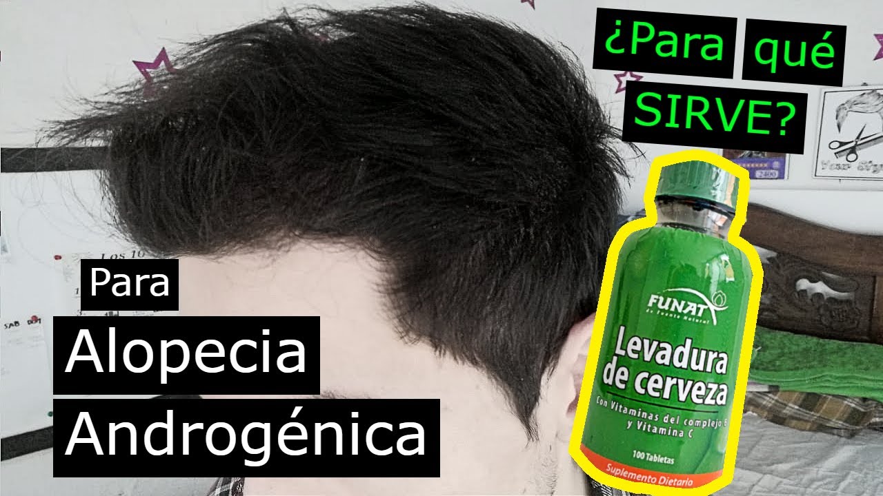 levadura de cerveza pelo antes y despues